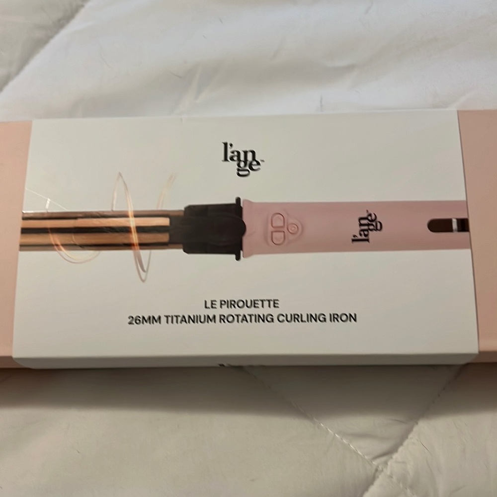 L’ange Le Pirouette Titanium Rotating curling iron